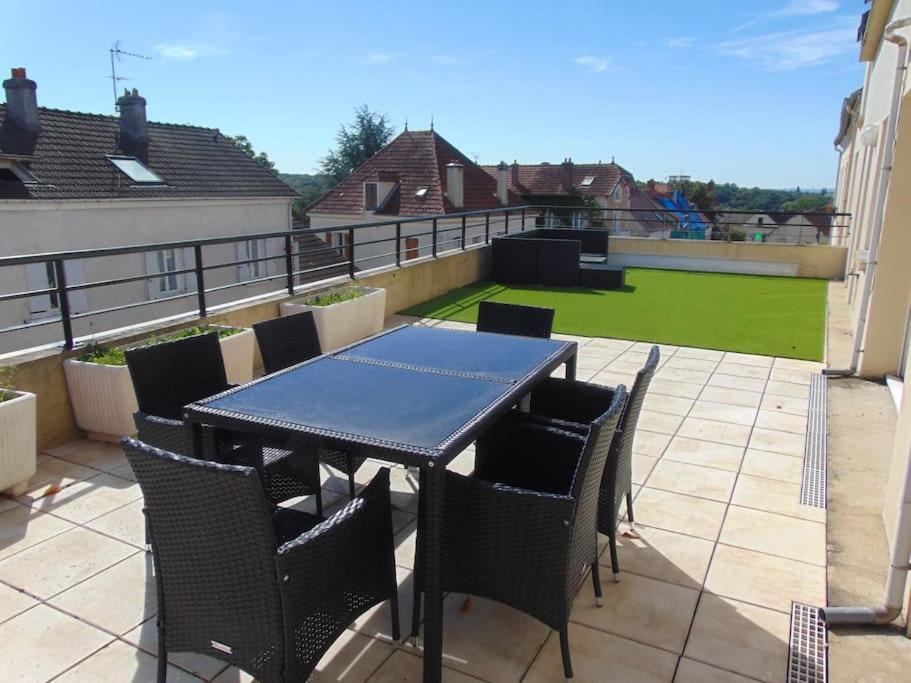 Ferienwohnung 3 Pieces Grande Terrasse Montévrain Exterior foto